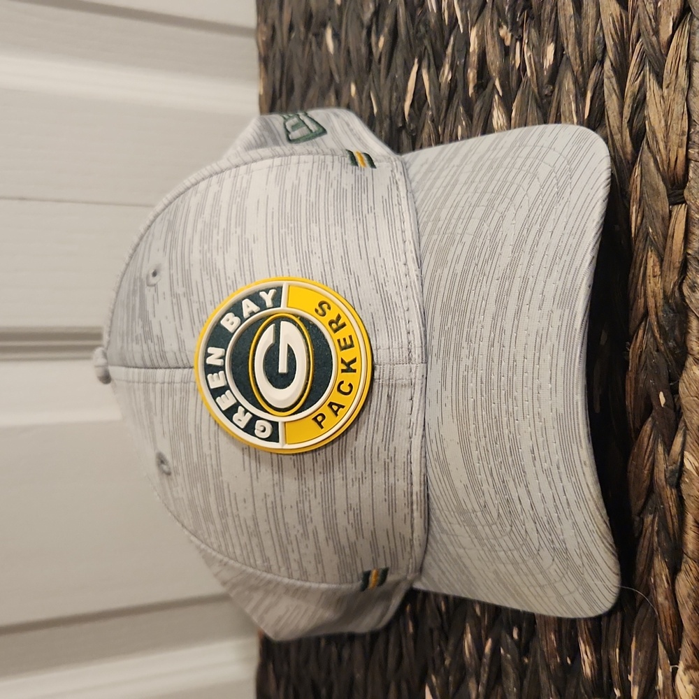 Green Bay Packers Men's New Era 39Thirty Flex Fit Cap Hat Large/XLarge